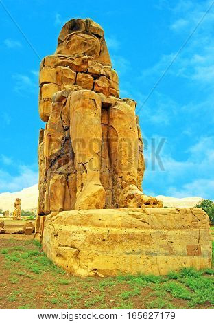Ancient Temple of Karnak in Luxor, Egypt