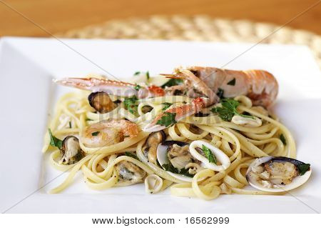 Linguine Seafood