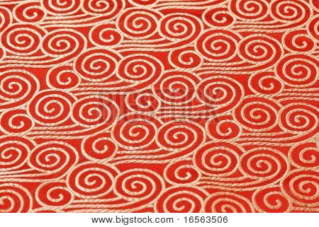 Orientální tkaniny brocade