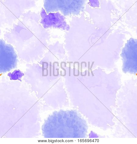 Lilac texture. Vector murble background. Watercolor hand drawn marbling illustration, aqua print. Bright colorfull stains. Cover design, trendy graphic, artistic effect. Abstract painting template.