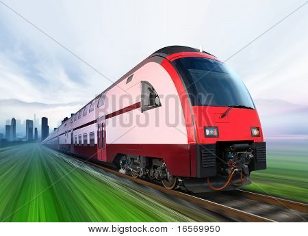 รถไฟย้ายจากเมือง
