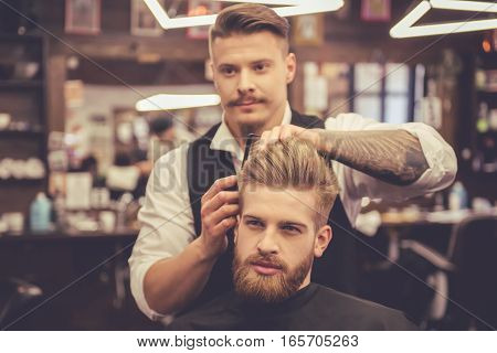 At The Barber Shop