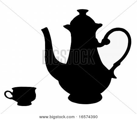 The Teapot And Cup.
