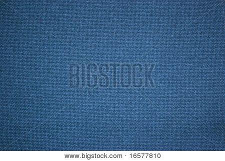 Image de fond d'une texture de tissu bleu