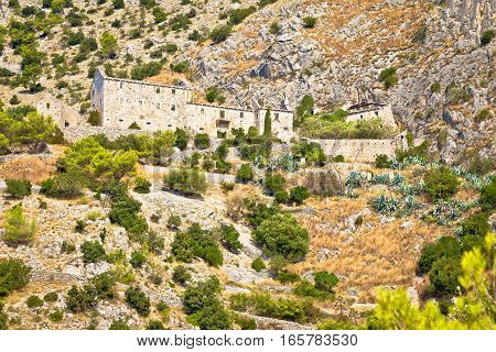 Abandoned Stone Village In Brac Desert