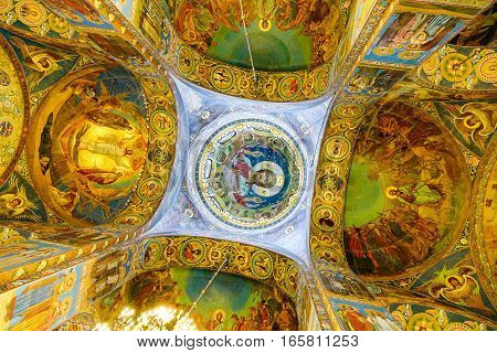 Church Of The Savior On Spilled Blood In Russia