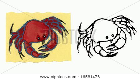 Obrázek ilustrace krab