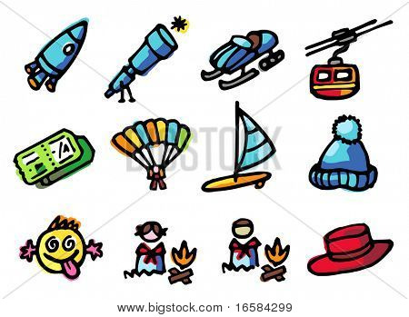 Loisirs et diverses illustrations