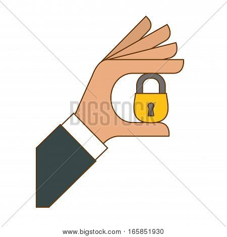 security or privacy related icons image vector illustration design