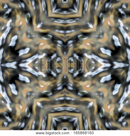 Psycho hypnotic silver grey abstract image background