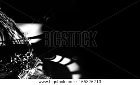 Water background / Water is a transparent and nearly colorless chemical substance that is the main constituent of Earth's streams, lakes, and oceans