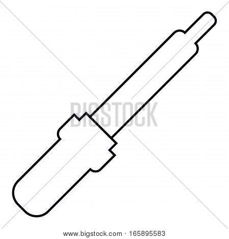 Pipette icon. Outline illustration of pipette vector icon for web