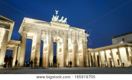 The Brandenburg Gate, Berlin, Germany