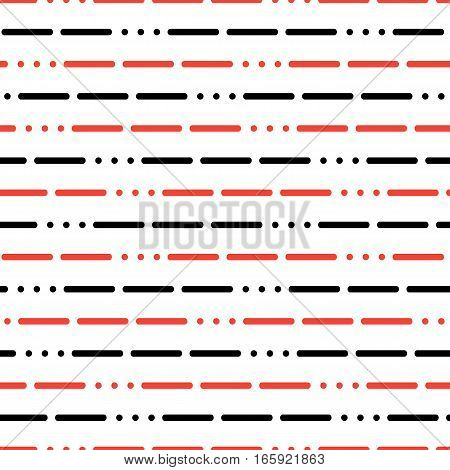 Modern Background With Lines And Dots On A White Background