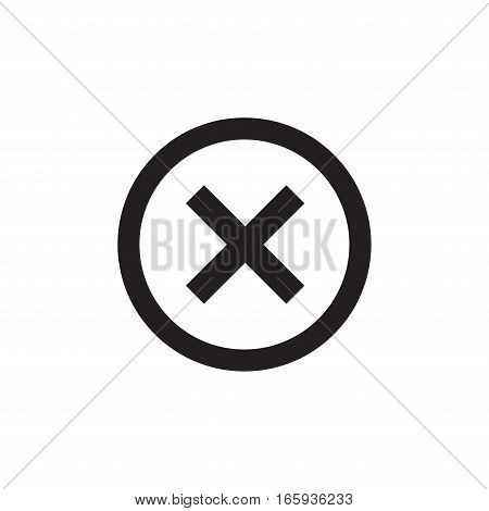 Cross Sign Red Element