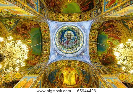Church Of The Savior On Spilled Blood In Russia