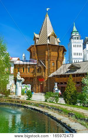 The Timbered Fortress In Izmailovo
