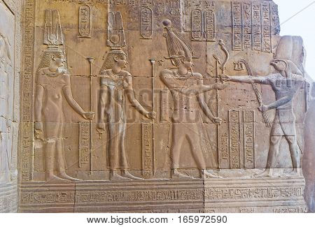 The Pharaoh And God Horus