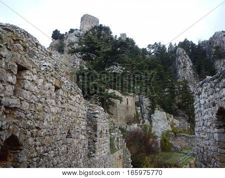 Mediaval Fort St Hilarion Castle