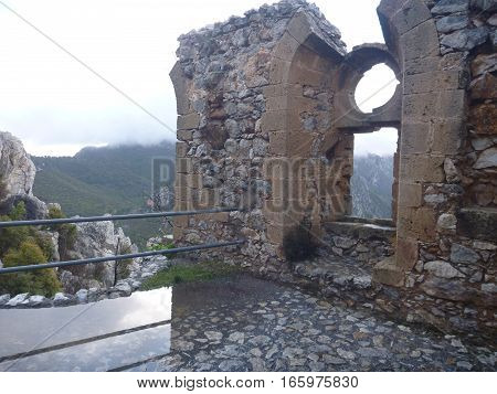 Mediaval Fort St Hilarion Castle