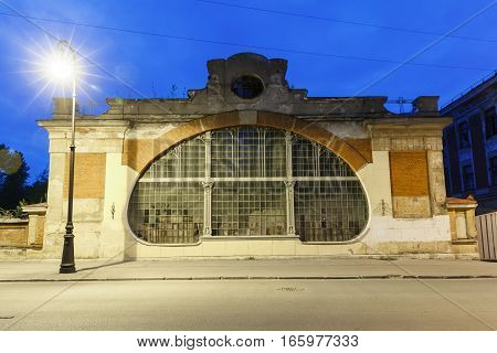 Engineering School of the Baltic Fleet in Kronstadt. Saint-Petersburg, Russia