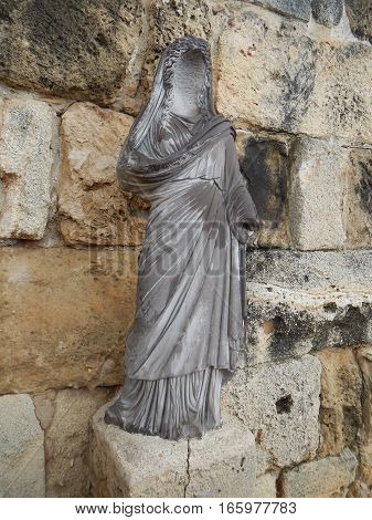Ancient Greek Archeological Site Salamis