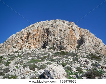 Beautiful Rocky Shore Of Cyprus