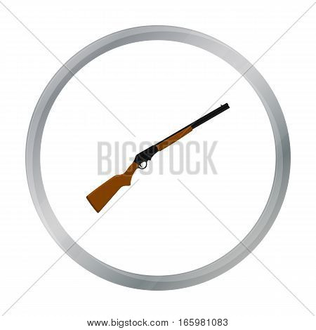 Shotgun icon cartoon. Singe western icon from the wild west cartoon. - stock vector