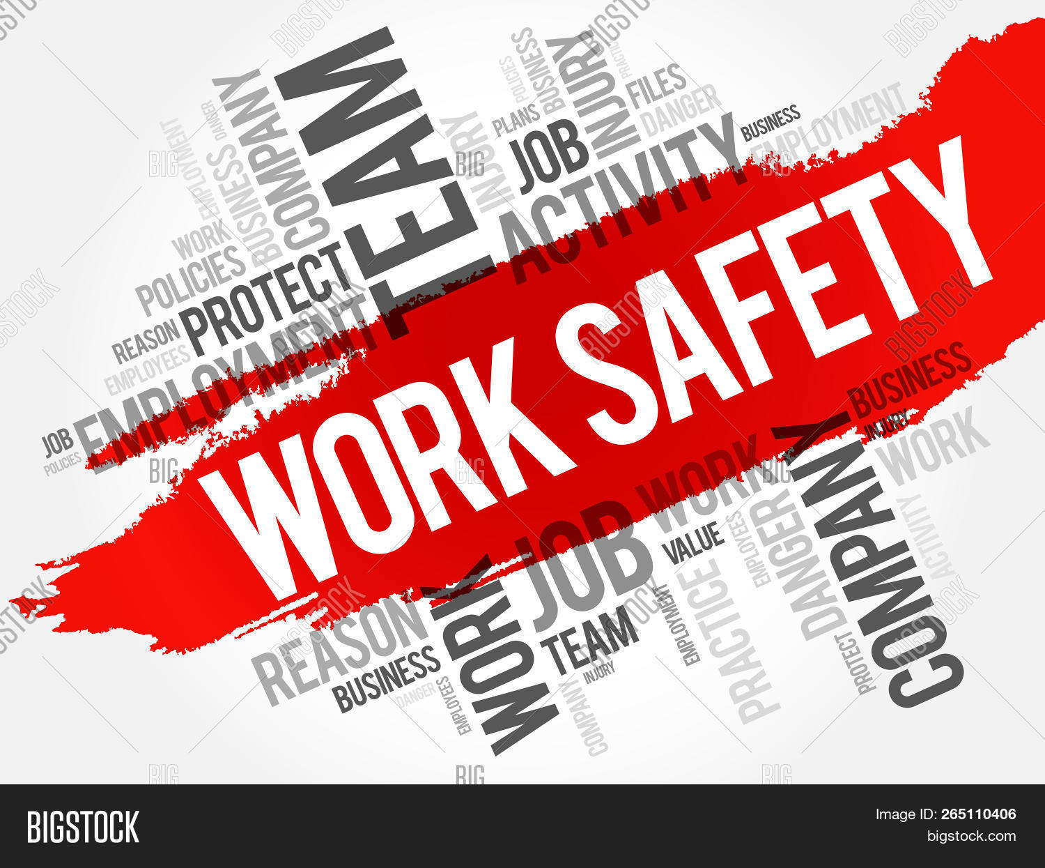Work Safety Word Cloud Image & Photo (Free Trial) Bigstock