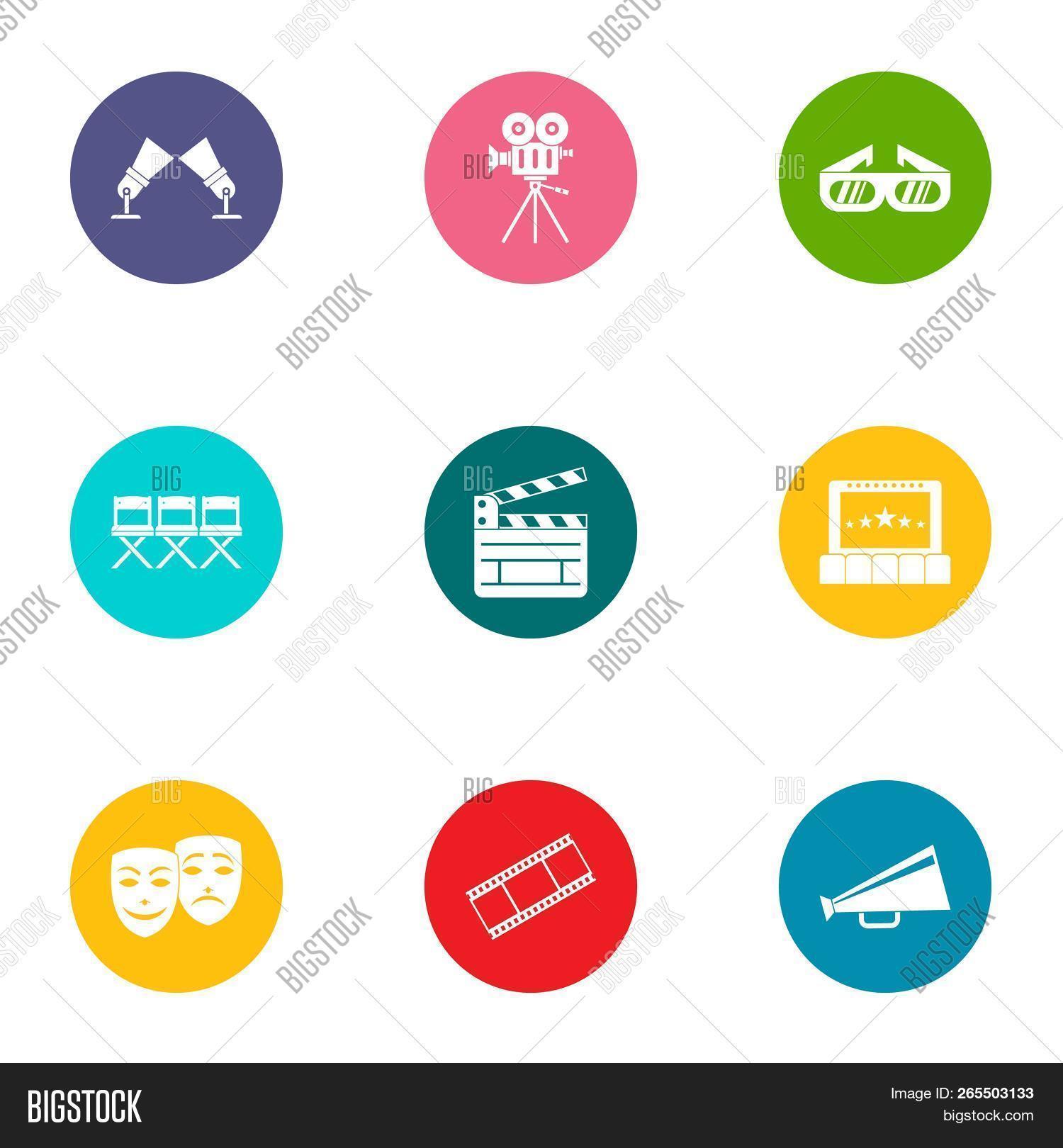 Video File Icons Set. Image & Photo (Free Trial) | Bigstock