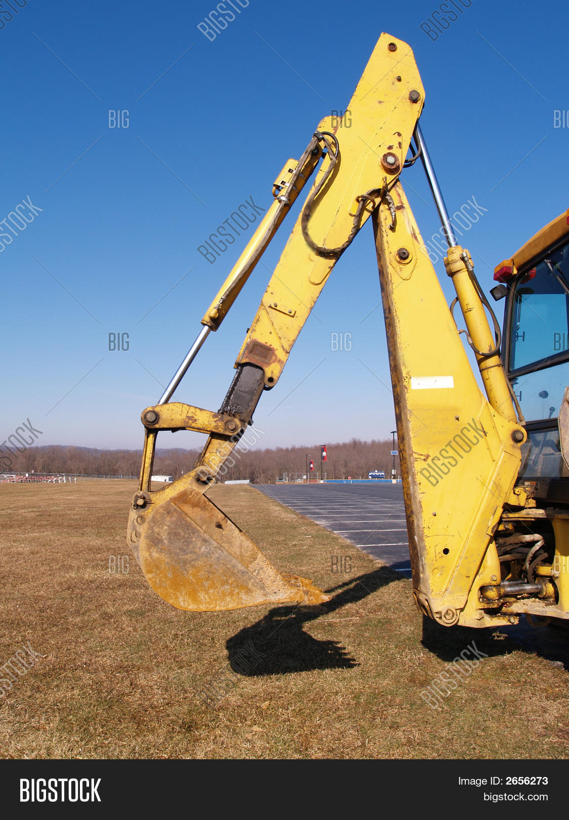 Back Hoe Construction Image & Photo (Free Trial) Bigstock