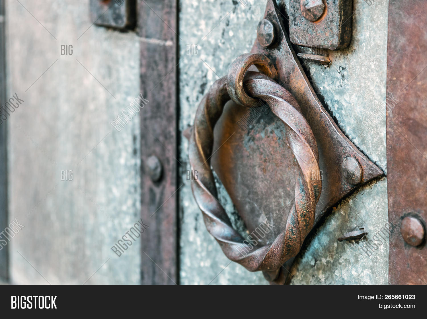 Old Rusty Latch Handle Image Photo Free Trial Bigstock