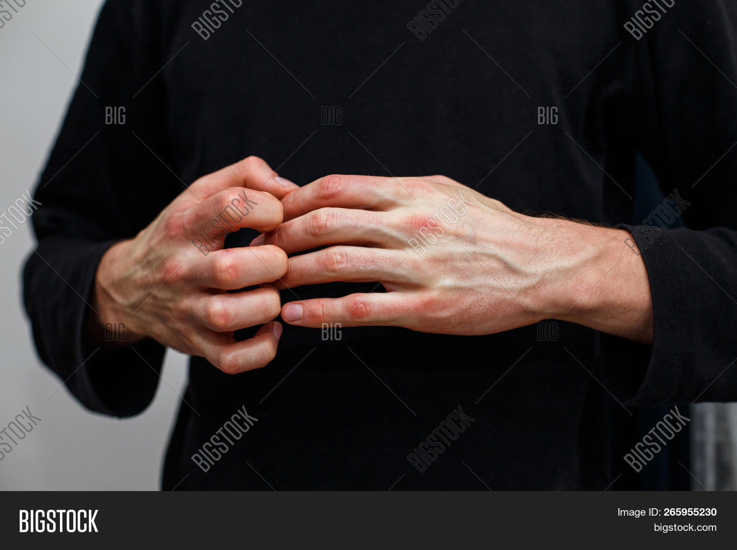 Man Scratch Oneself, Image & Photo (Free Trial) | Bigstock