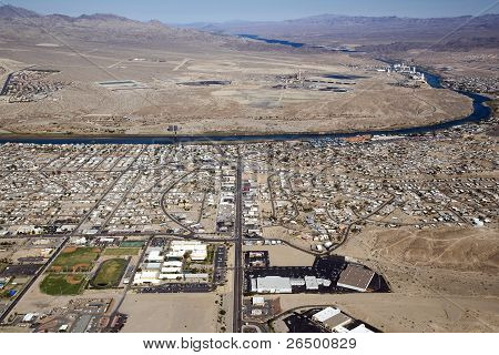 Bullhead City na rzece Kolorado