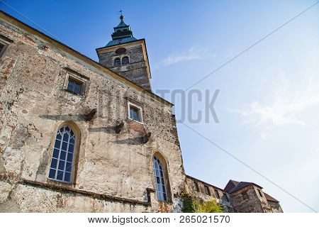 Medieval  Gussing Castle In Austria, Owned By The Batthyány Family