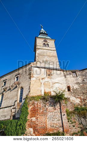 Medieval  Gussing Castle In Austria, Owned By The Batthyány Family