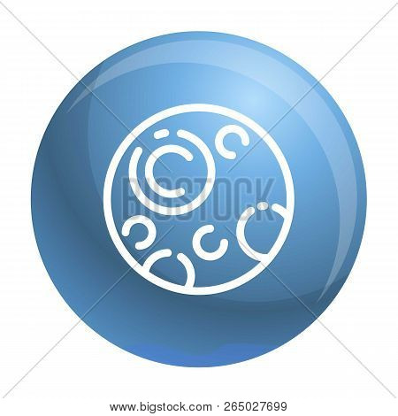 Pluton Planet Icon. Outline Pluton Planet Vector Icon For Web Design Isolated On White Background