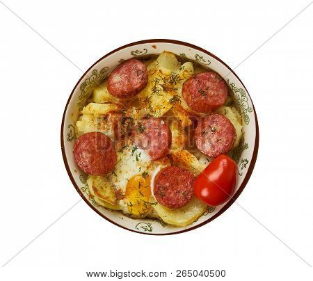 Hungarian  Rakott Krumpli