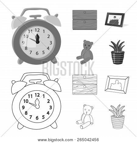 Vector Design Of Dreams And Night Icon. Set Of Dreams And Bedroom Vector Icon For Stock.
