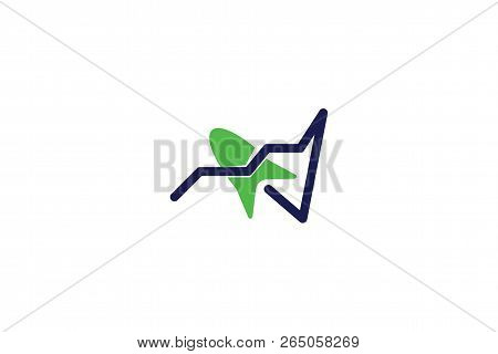 Rocket, Diagram Management Sales Logo Designs Inspiration Isolated On White Background