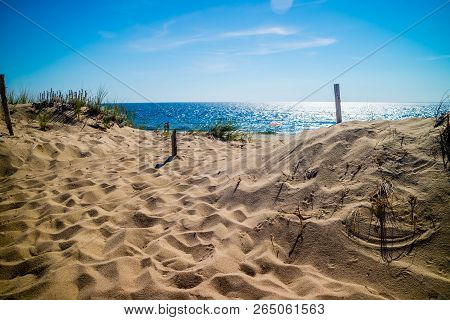 The Marconi Beach In Cape Cod National Seashore, Massachusetts