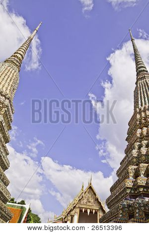 Pra-chetupon chrám Bangkok Thajsko