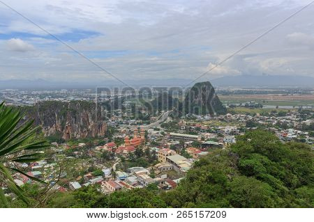 View From Marble Mountains Da Nhang, Vietnam