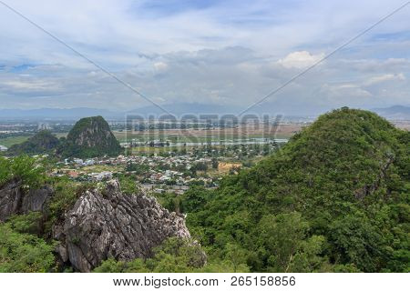 View From Marble Mountains Da Nhang, Vietnam