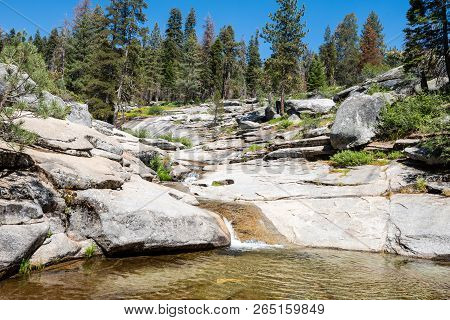 Swimming Hole In Dorst Creek Campground In Sequoia National Park, California