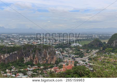 View From Marble Mountains Da Nhang, Vietnam