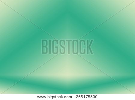 Abstract Blur Empty Green Gradient Studio Well Use As Background, Website Template, Frame, Business 
