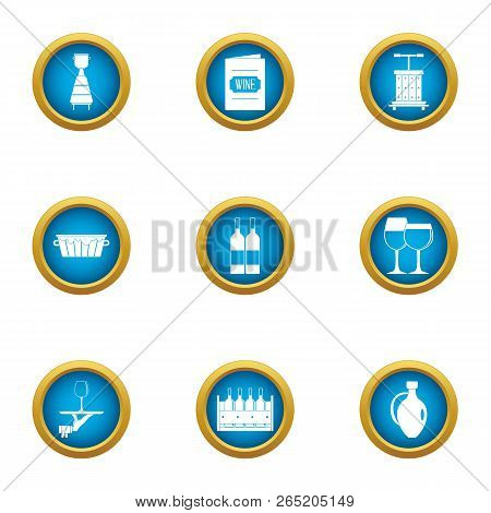 Serve Icons Set. Flat Set Of 9 Serve Vector Icons For Web Isolated On White Background