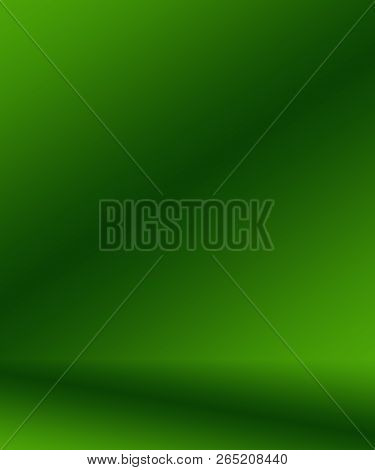 Abstract Blur Empty Green Gradient Studio Well Use As Background, Website Template, Frame, Business 
