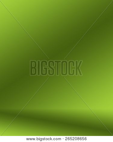 Abstract Blur Empty Green Gradient Studio Well Use As Background, Website Template, Frame, Business 